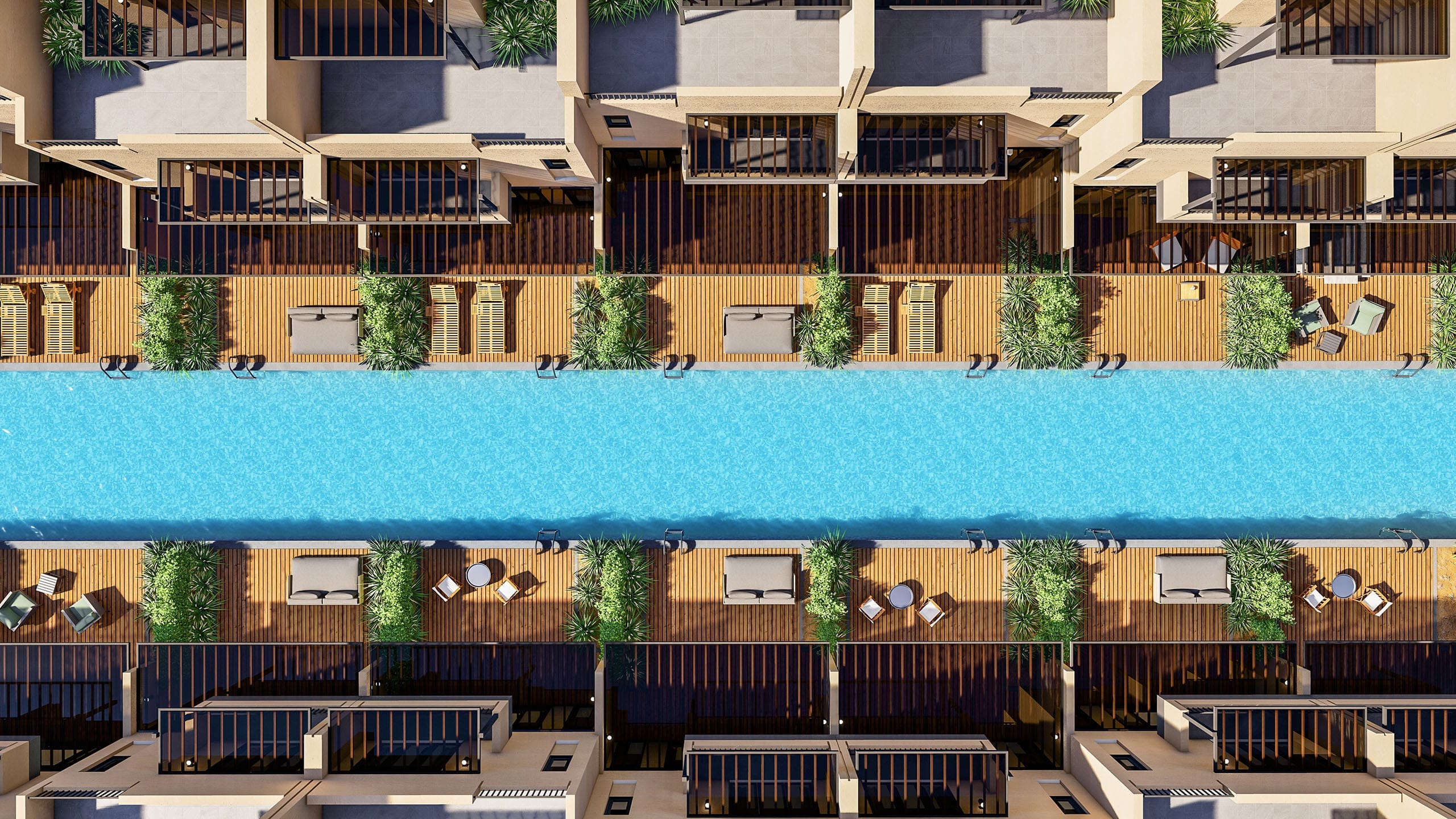 Phối cảnh 5 Khu Ma Rốc - Caraworld Cam Ranh